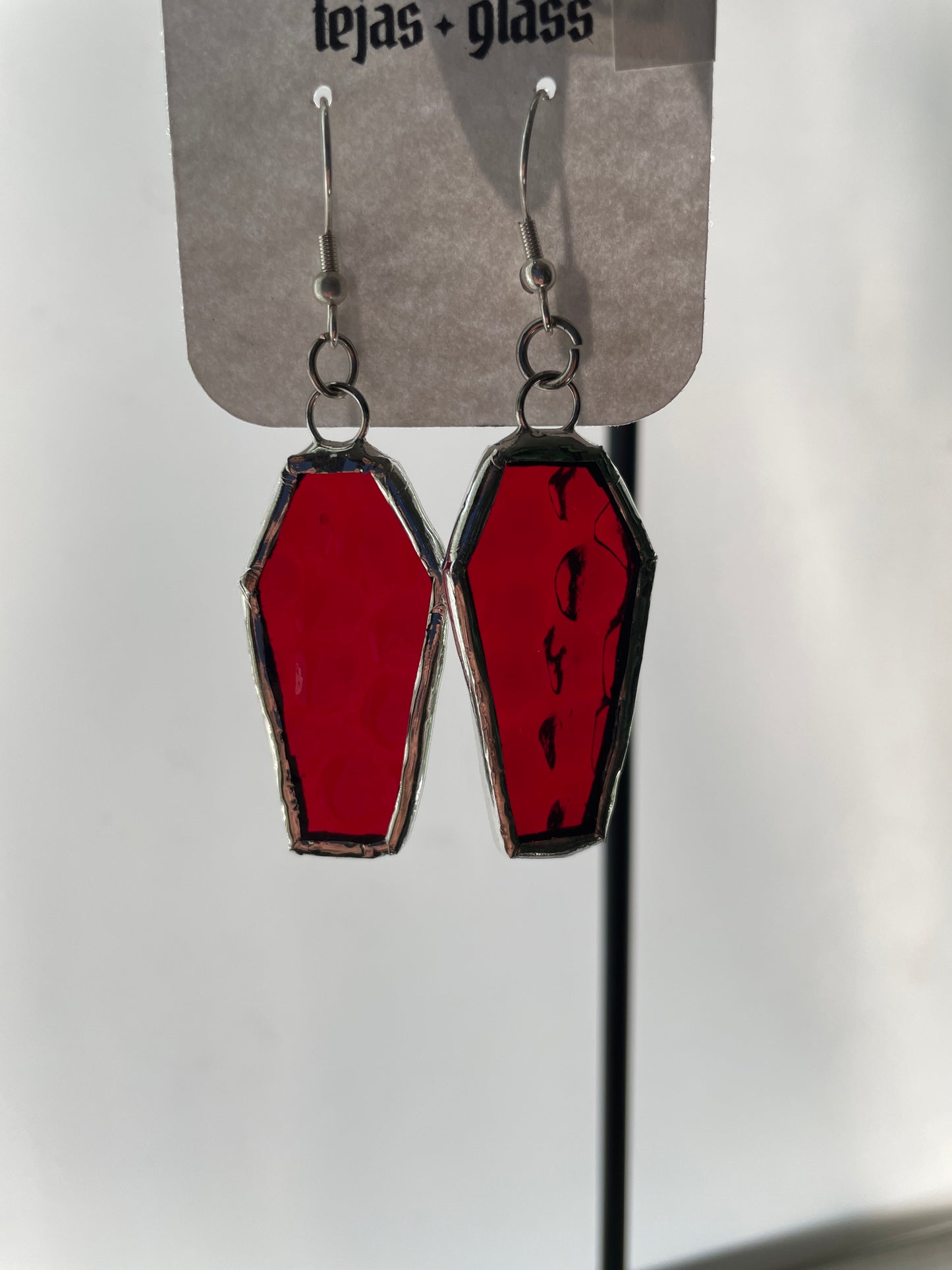 Coffin Earrings