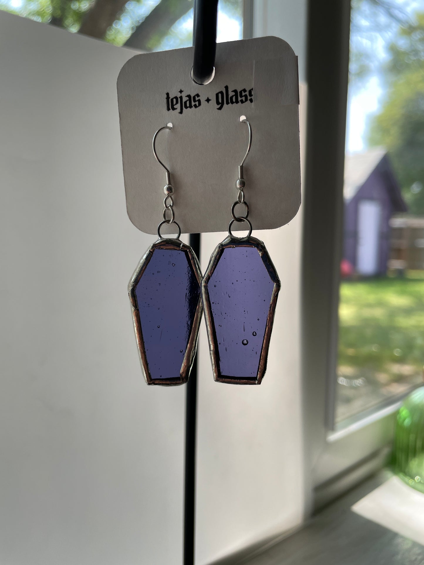 Coffin Earrings