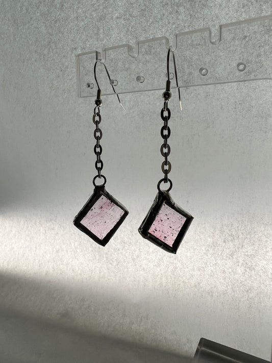 Small diamond earrings