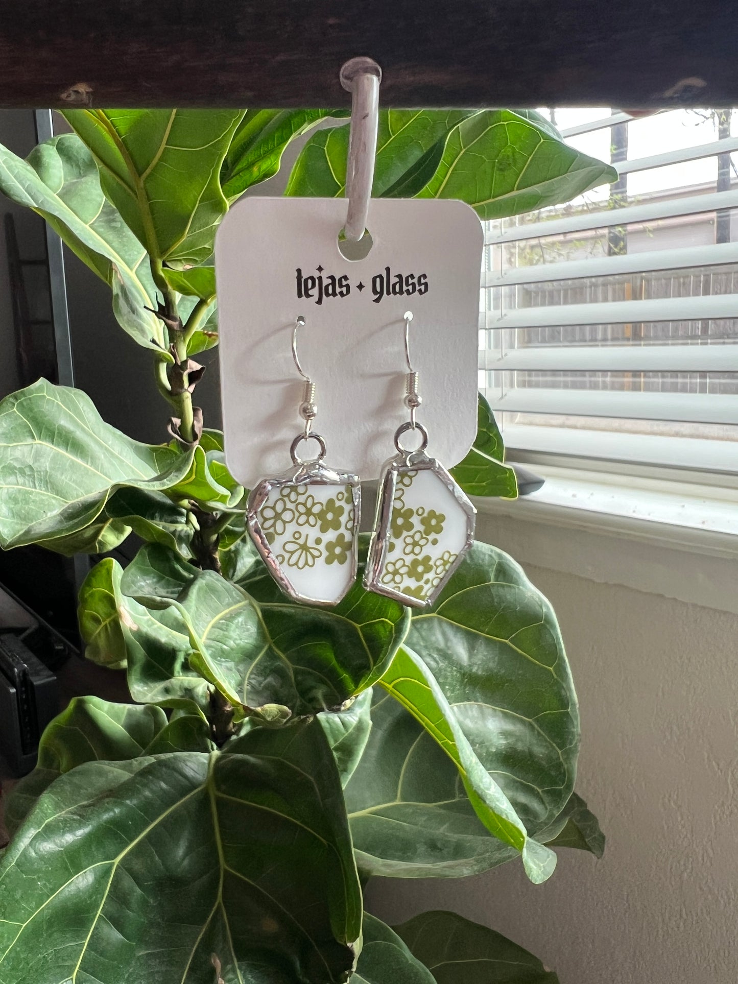 Vintage Pyrex Earrings