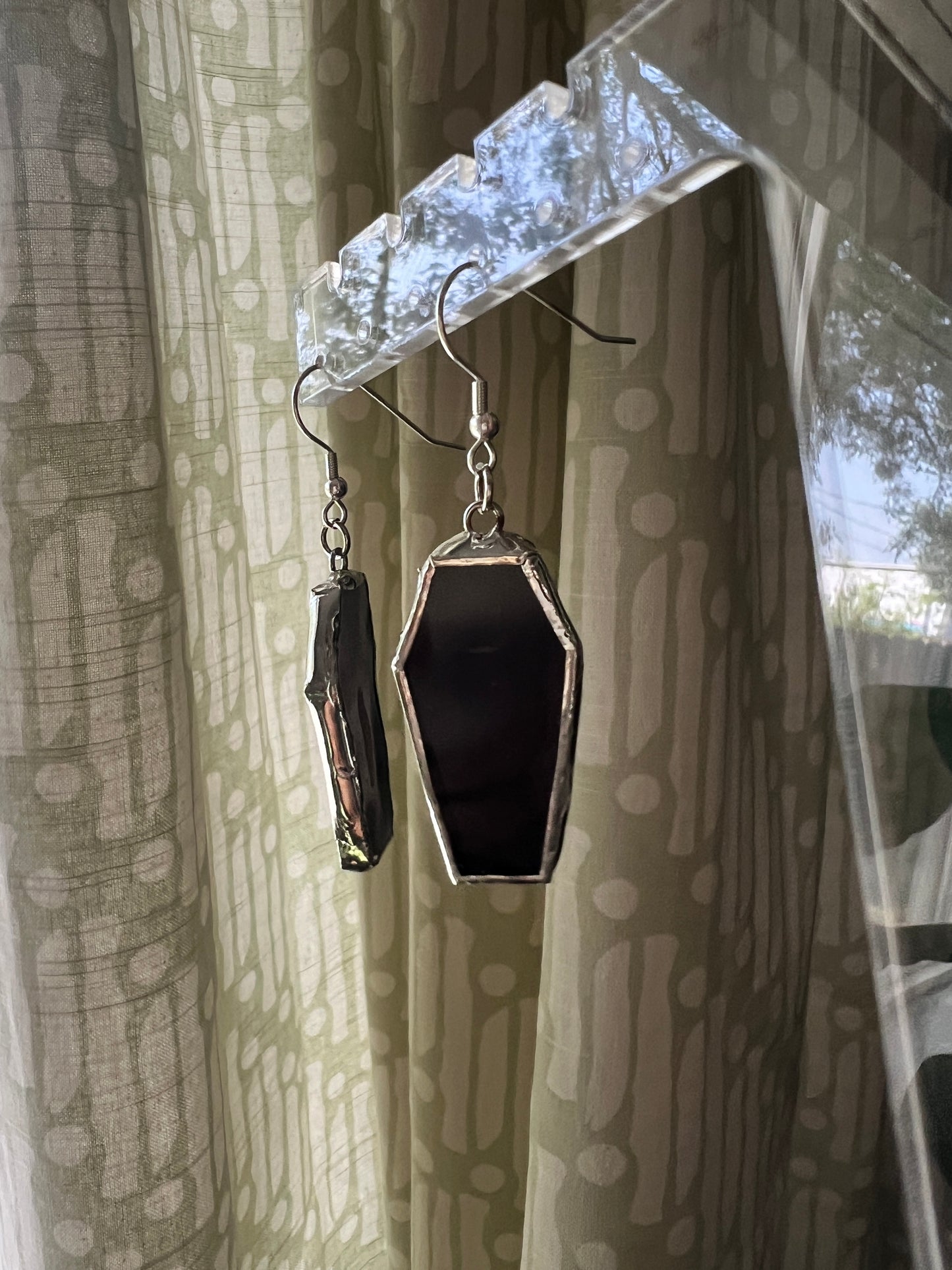Coffin Earrings