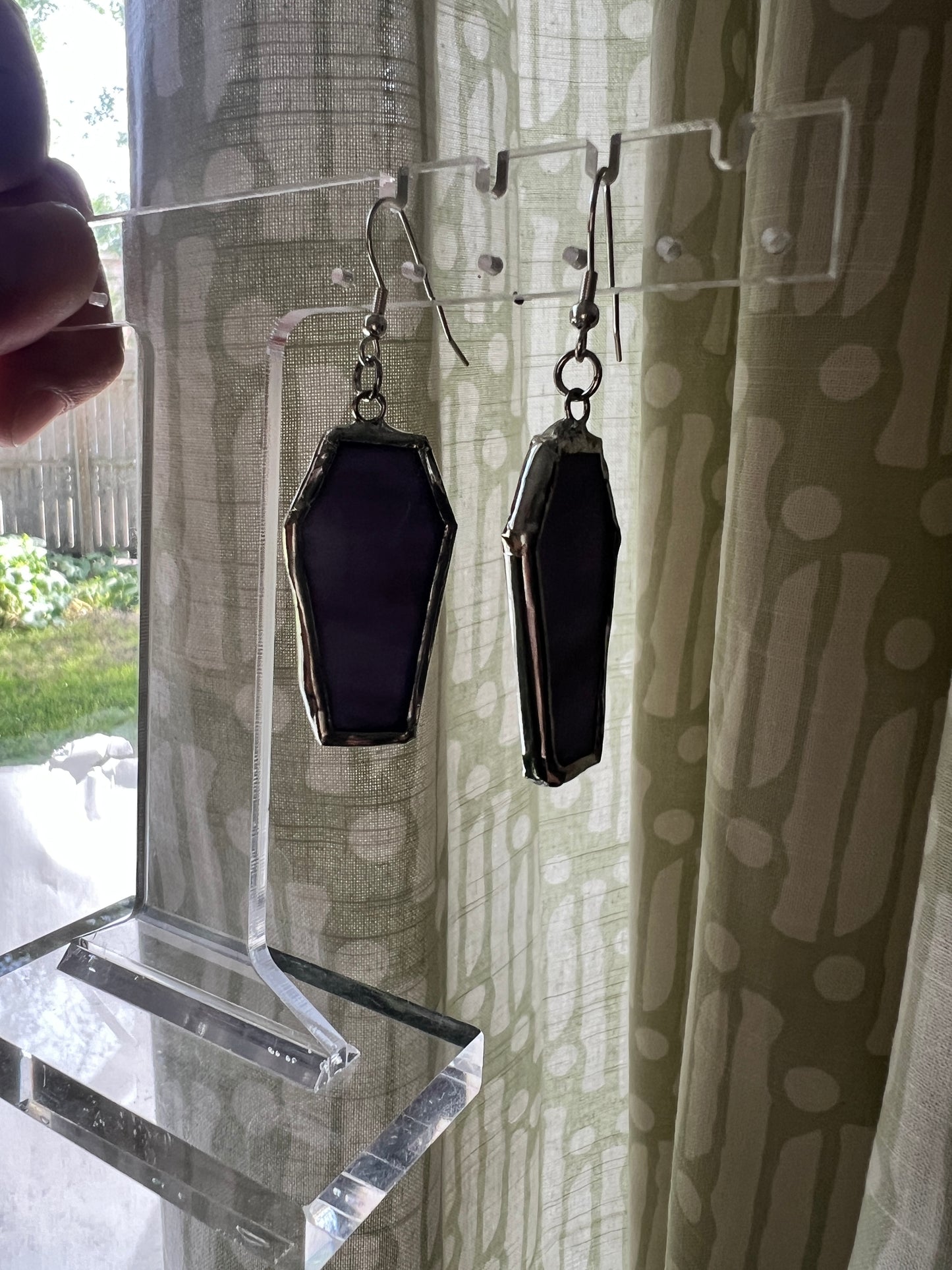 Coffin Earrings