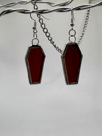 Coffin Earrings