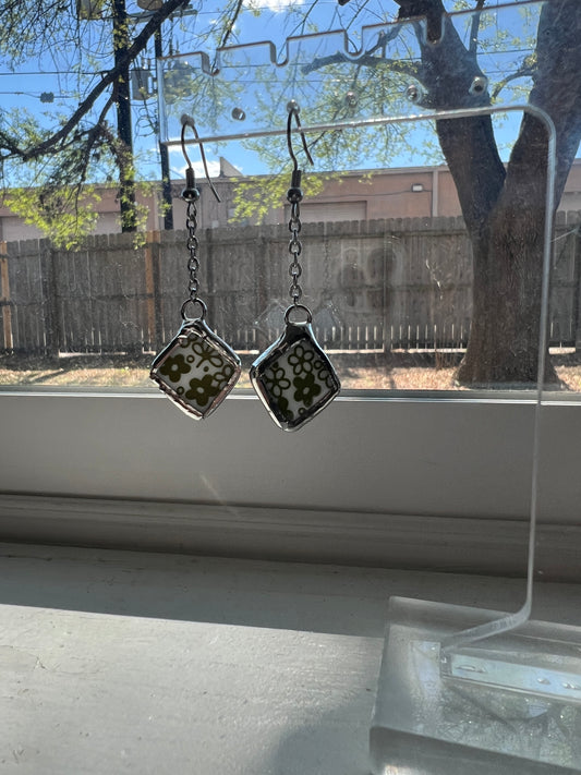 Vintage Pyrex Earrings