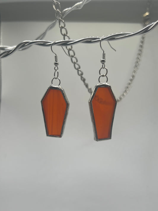 Coffin Earrings