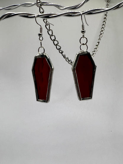 Coffin Earrings