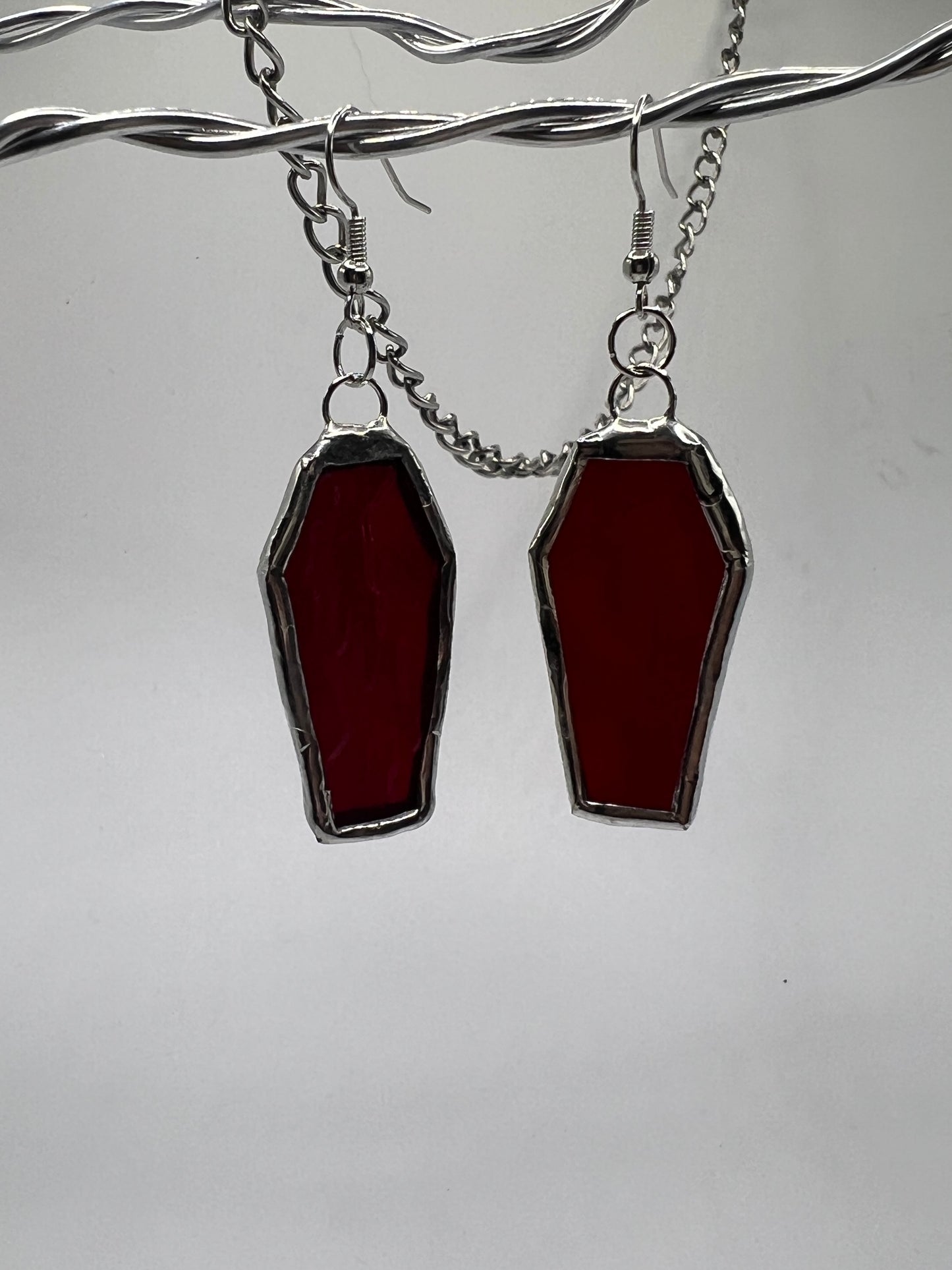 Coffin Earrings