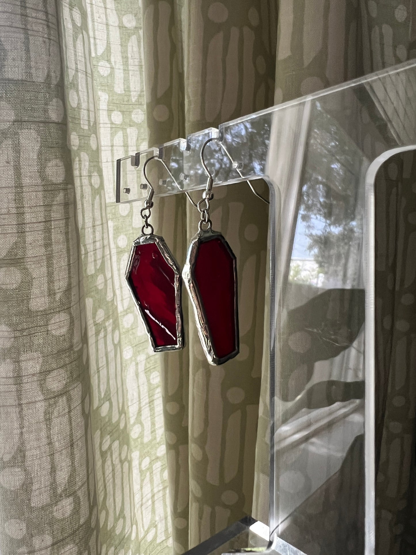 Coffin Earrings