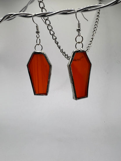 Coffin Earrings