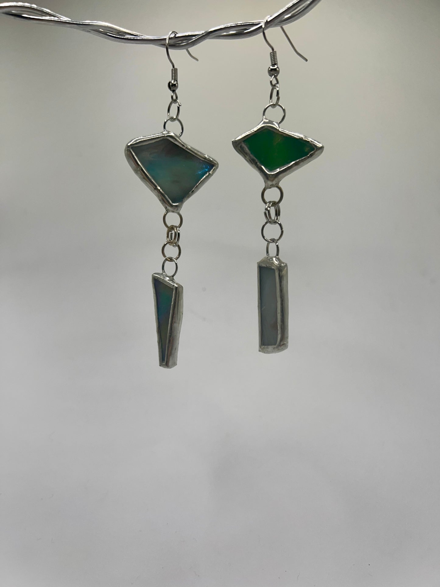 Long Abstract Earrings