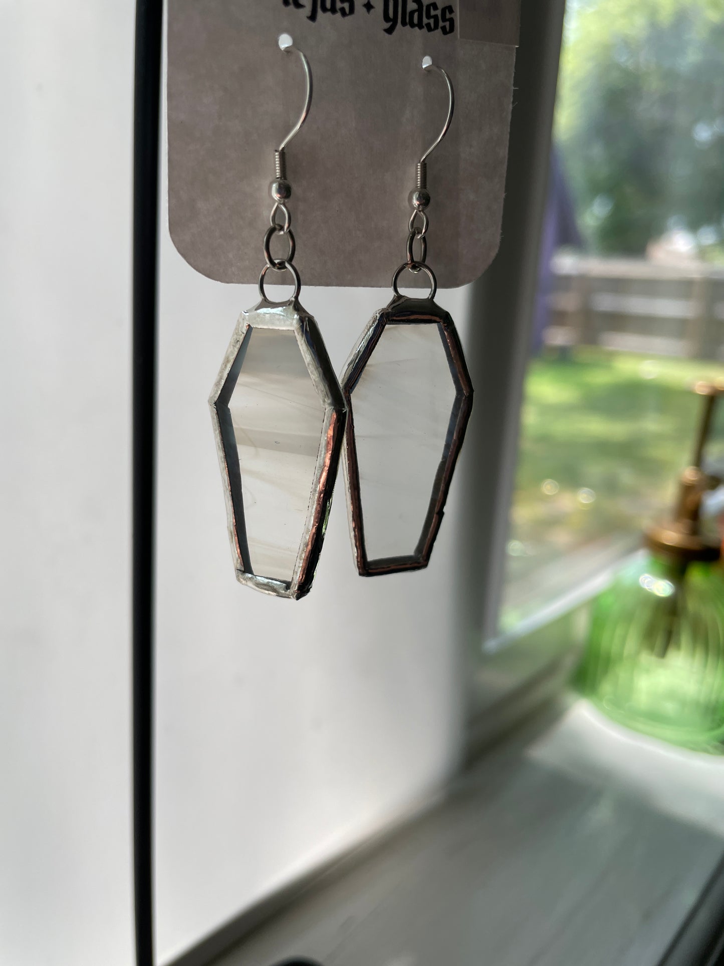 Coffin Earrings