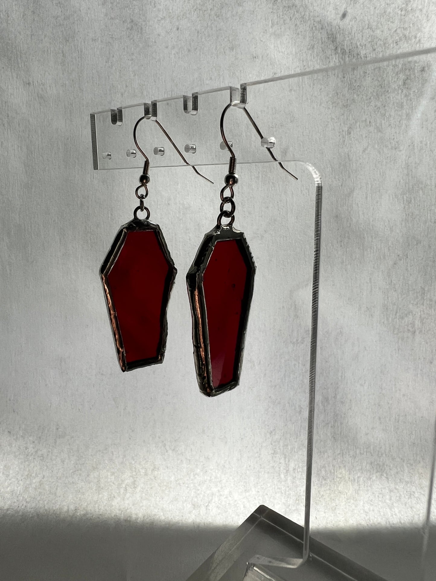 Coffin Earrings