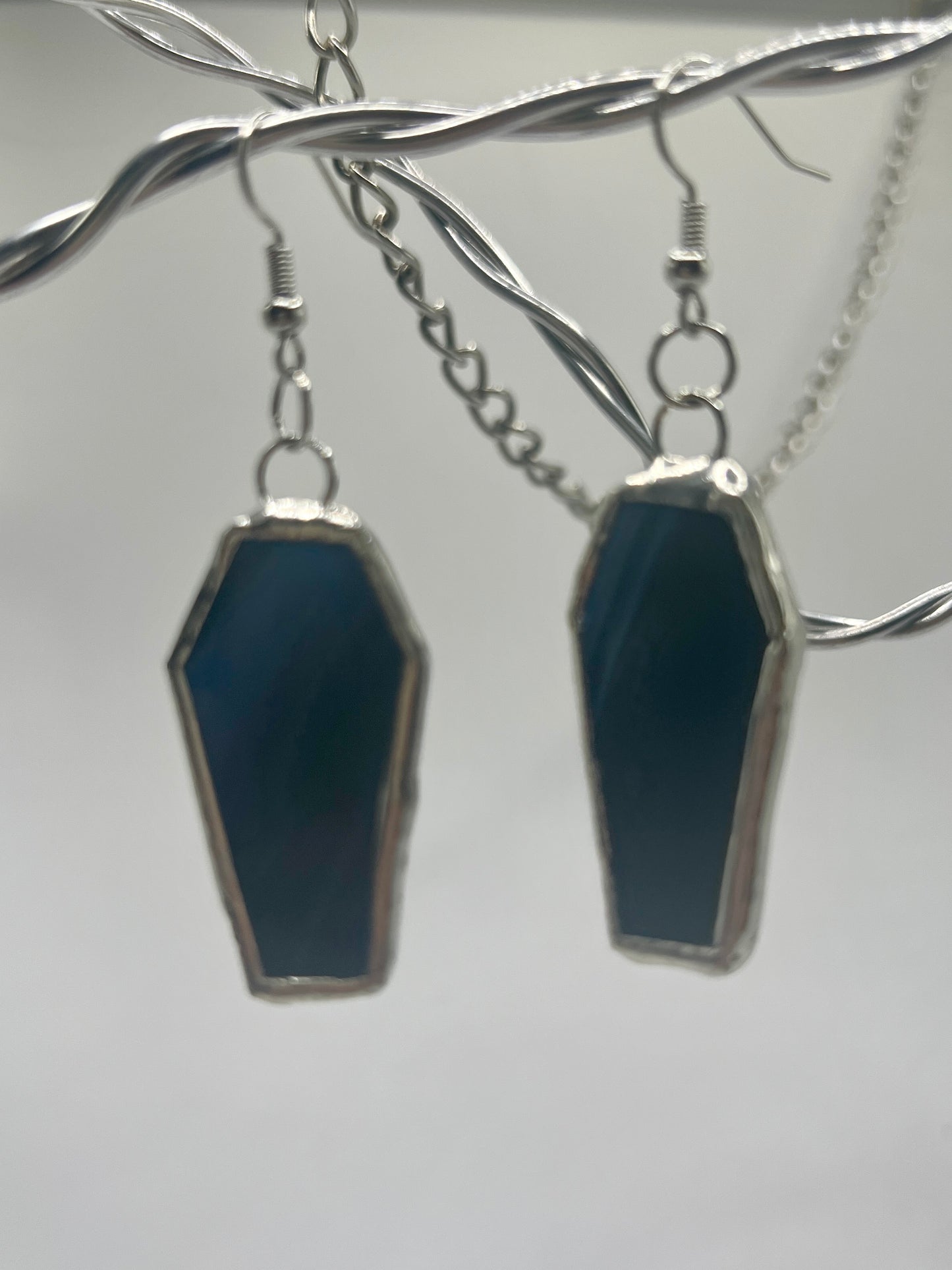 Coffin Earrings