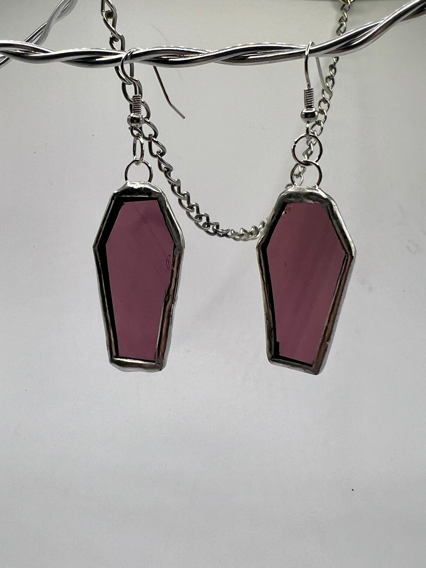 Coffin Earrings