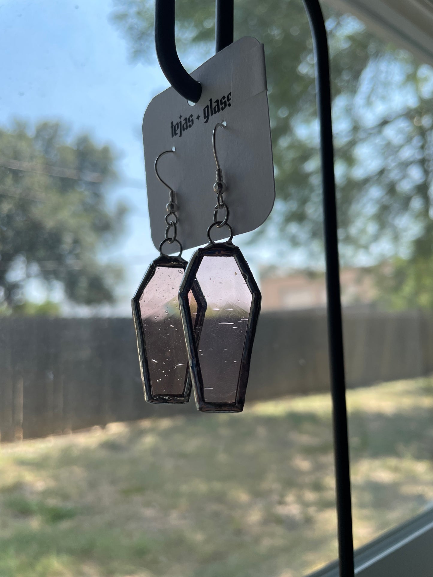 Coffin Earrings