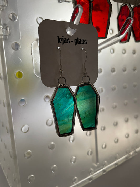 Coffin Earrings