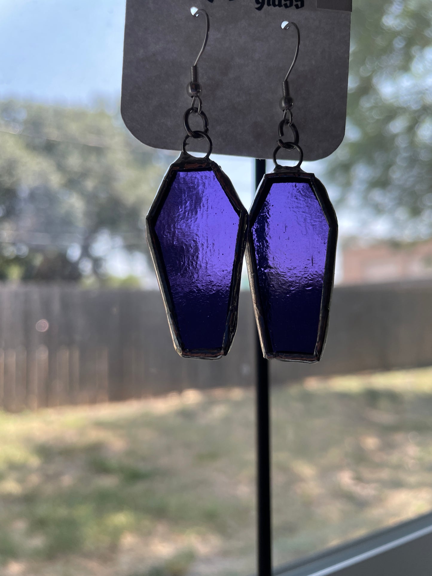 Coffin Earrings
