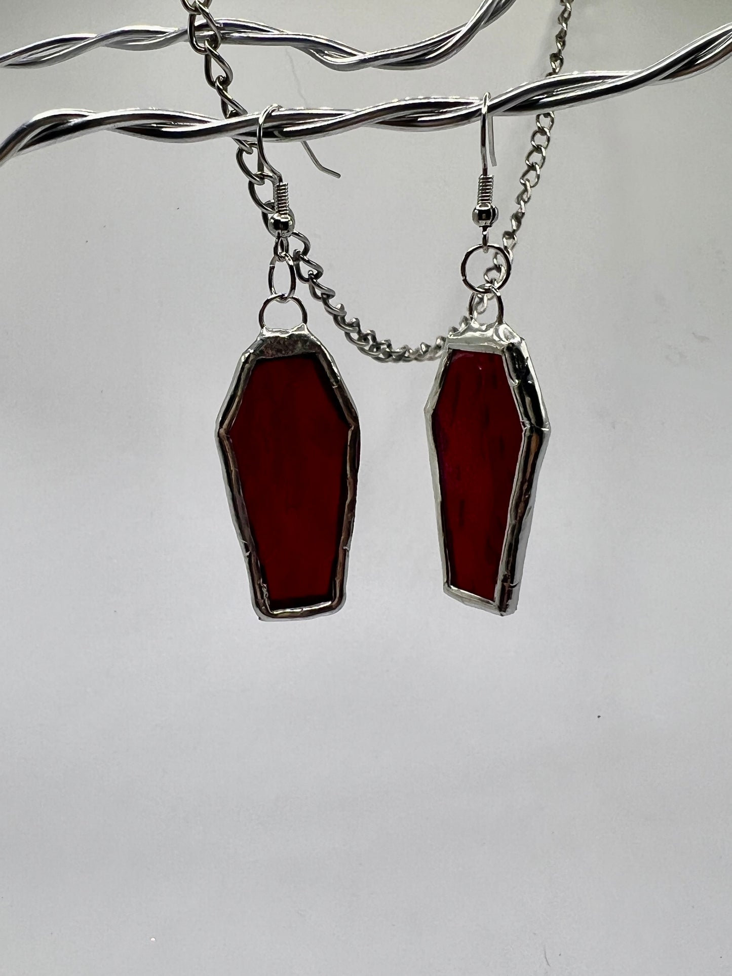 Coffin Earrings