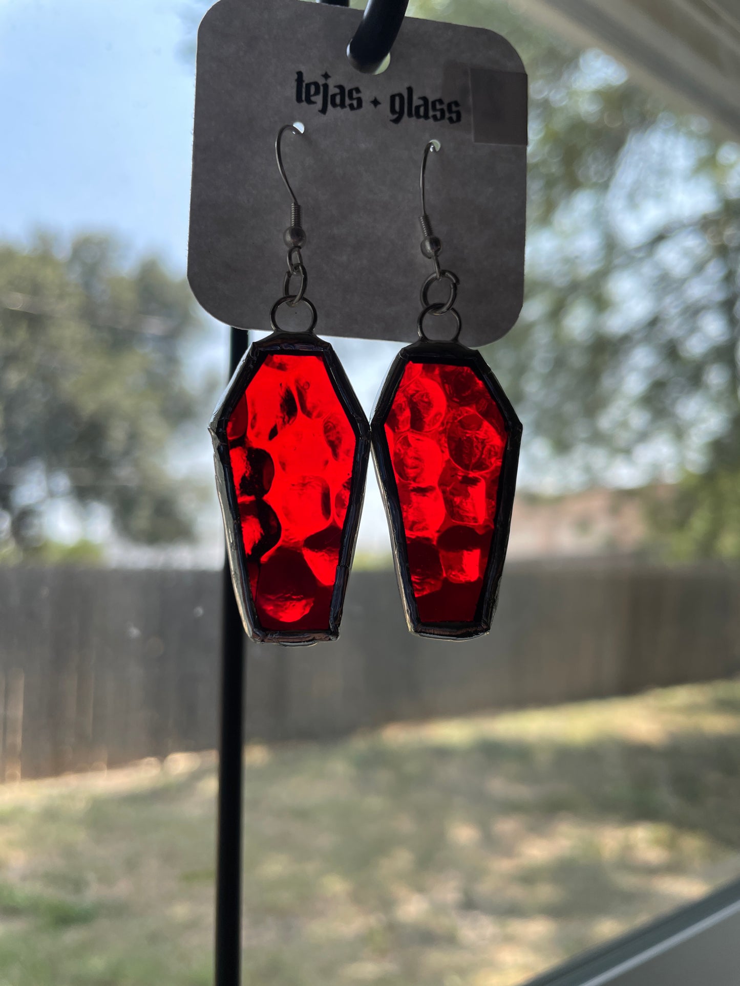 Coffin Earrings