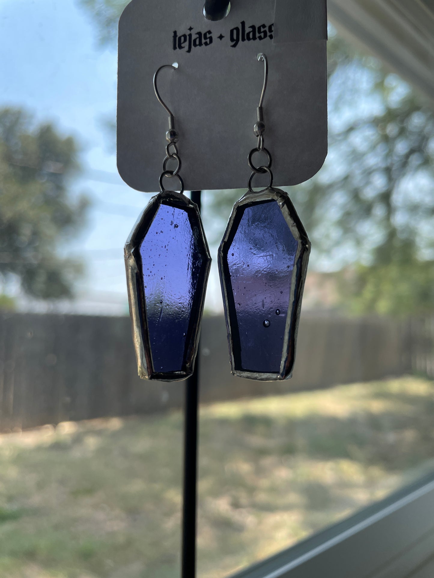 Coffin Earrings