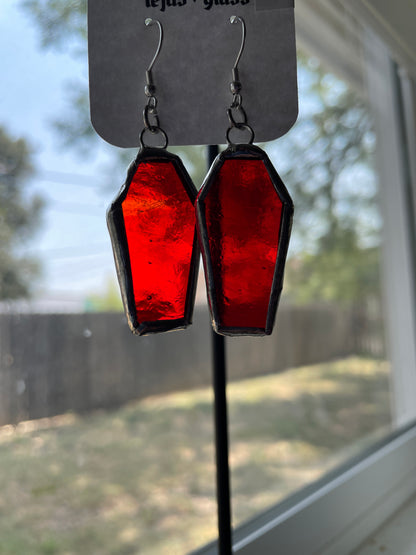 Coffin Earrings