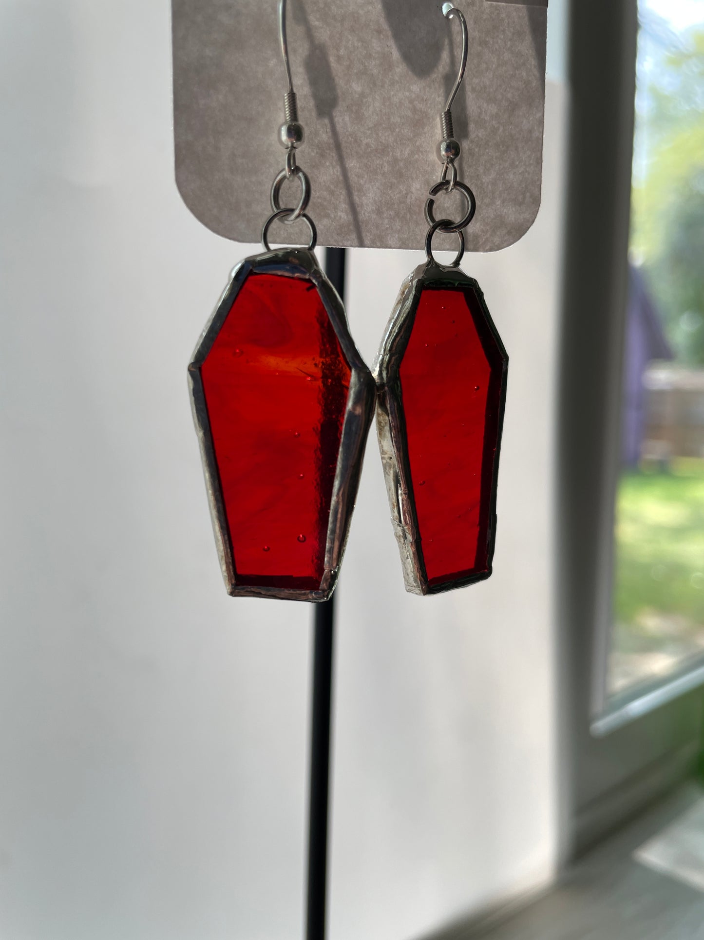 Coffin Earrings