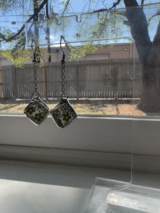 Vintage Pyrex Earrings